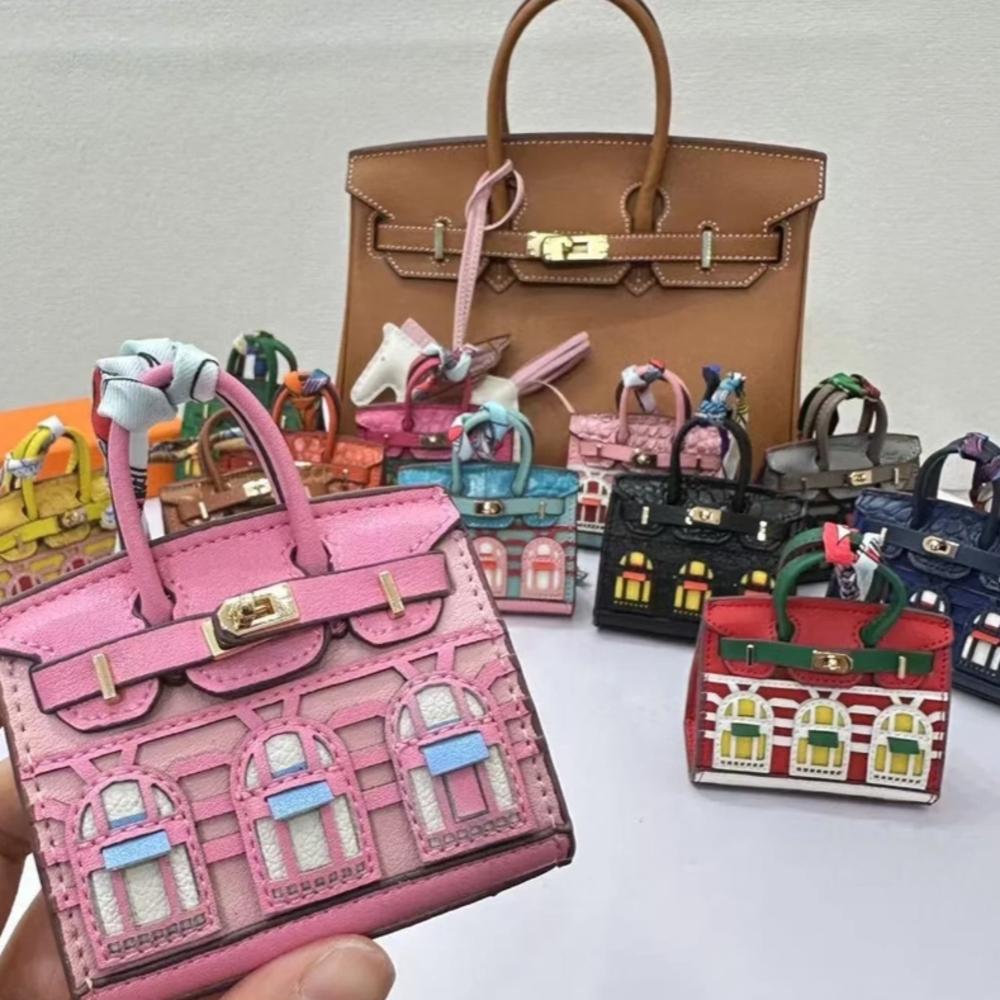 Chic Miniature Handbag Collection For Bluetooth - Red